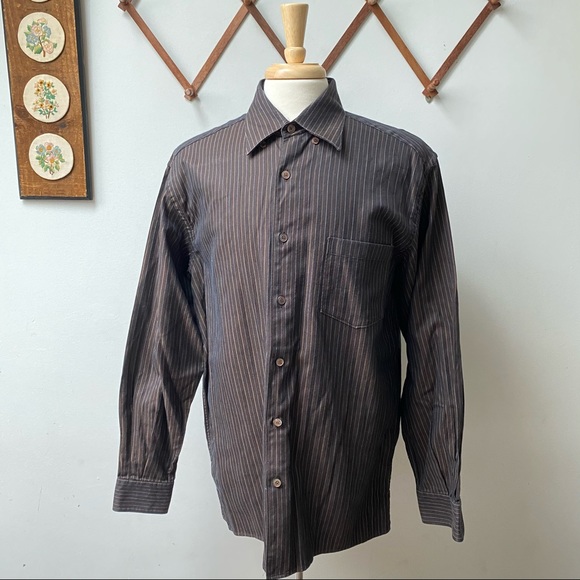 Ermenegildo Zegna Other - Ermenegildo Zegna Pinstriped Button Shirt